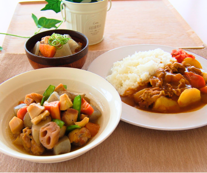 うまみ丸ごと野菜を使った料理