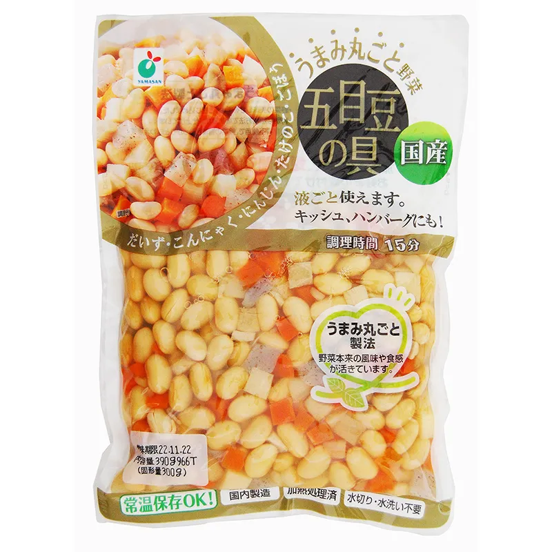 うまみ丸ごと野菜　国産五目豆の具300g