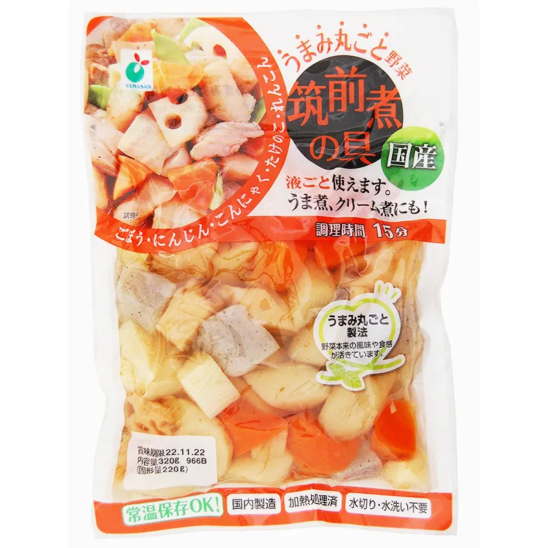 うまみ丸ごと野菜　国産筑前煮の具220g