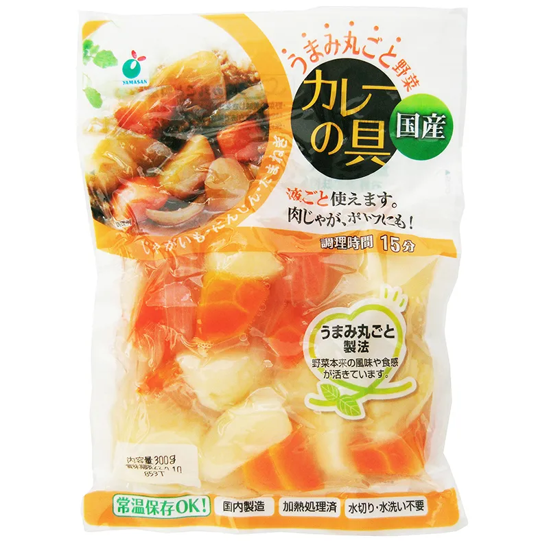 うまみ丸ごと野菜　国産カレーの具300g