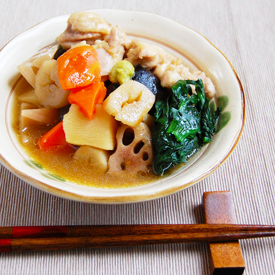 鶏肉の治部煮