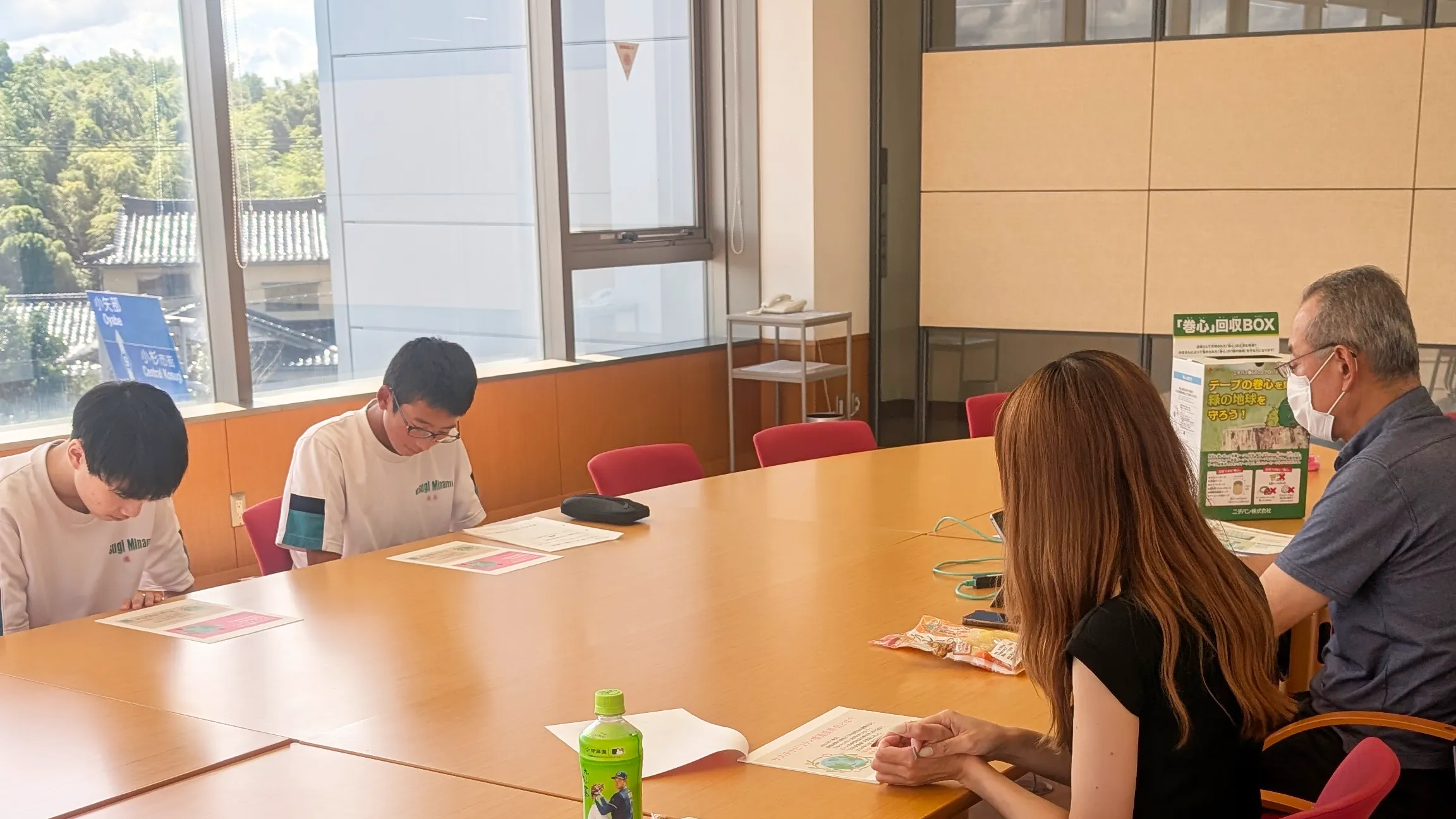 2024年度「14歳の挑戦」（物流課体験）