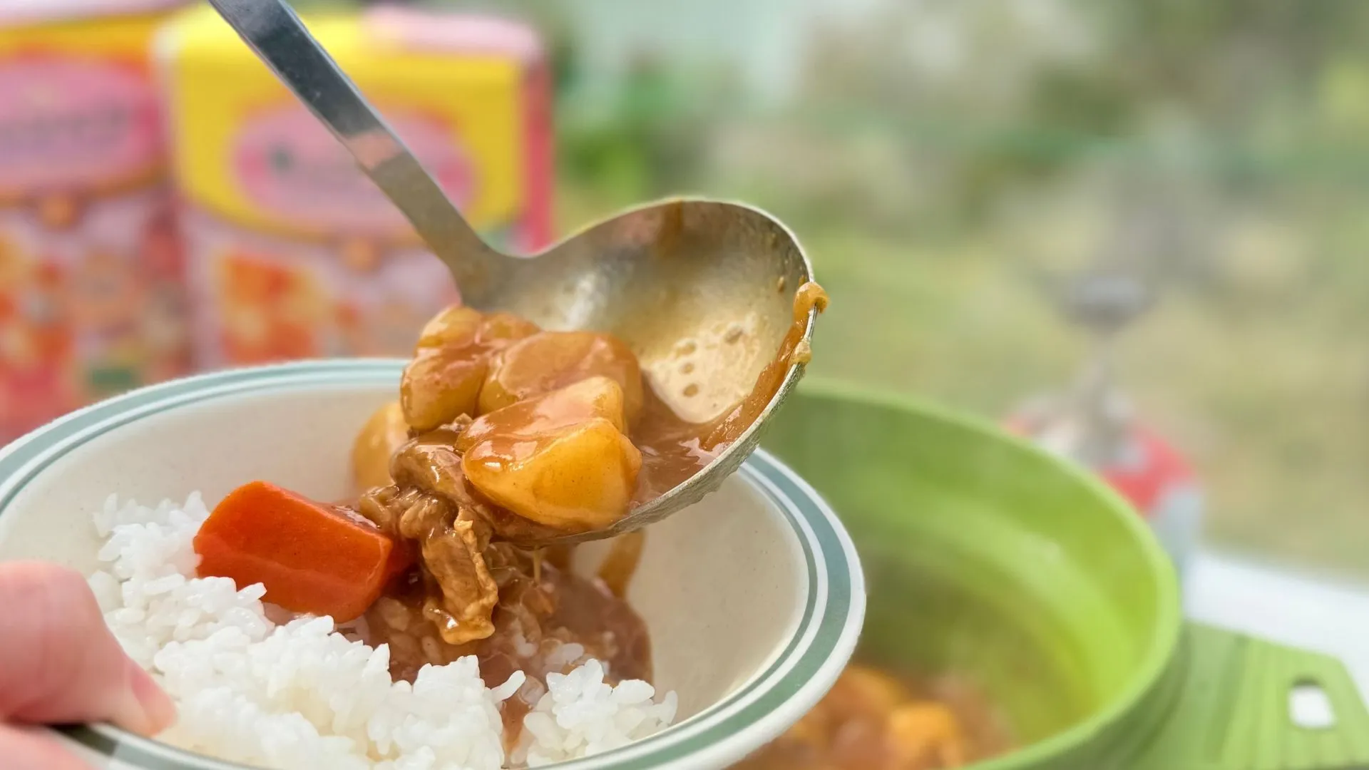 キャンベジ(調理例:カレー)