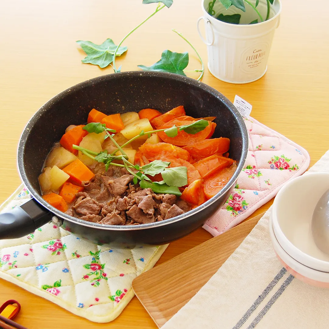 トマトたっぷりすき焼き