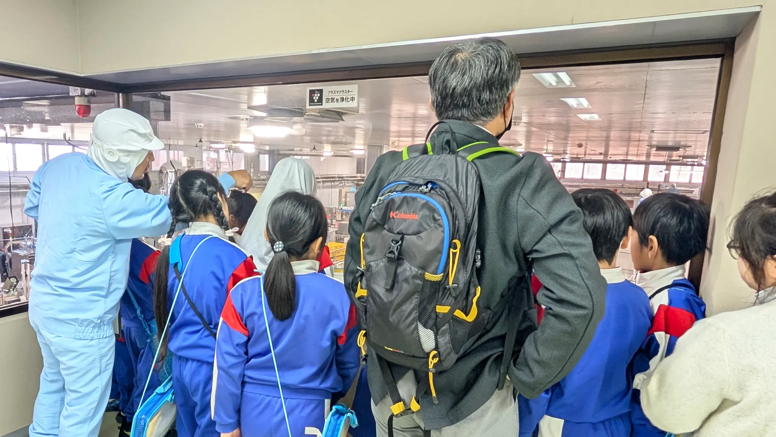 工場見学(東明小学校)②