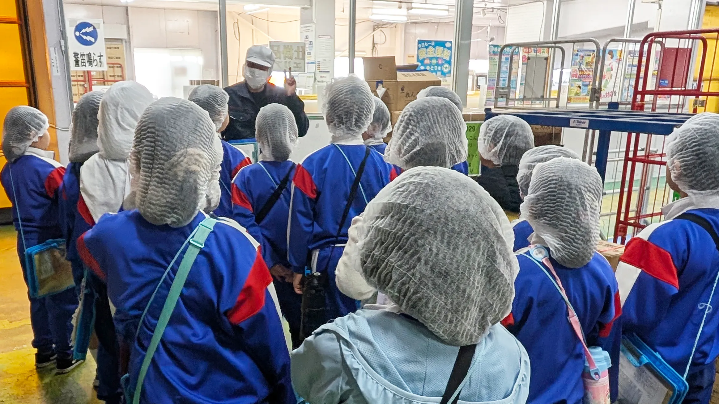 工場見学(東明小学校)③