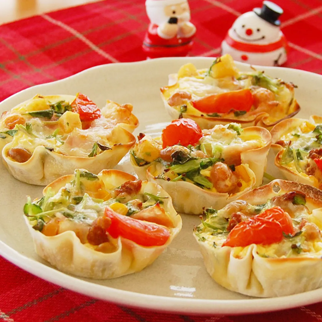 さつまいもミックスのキッシュ