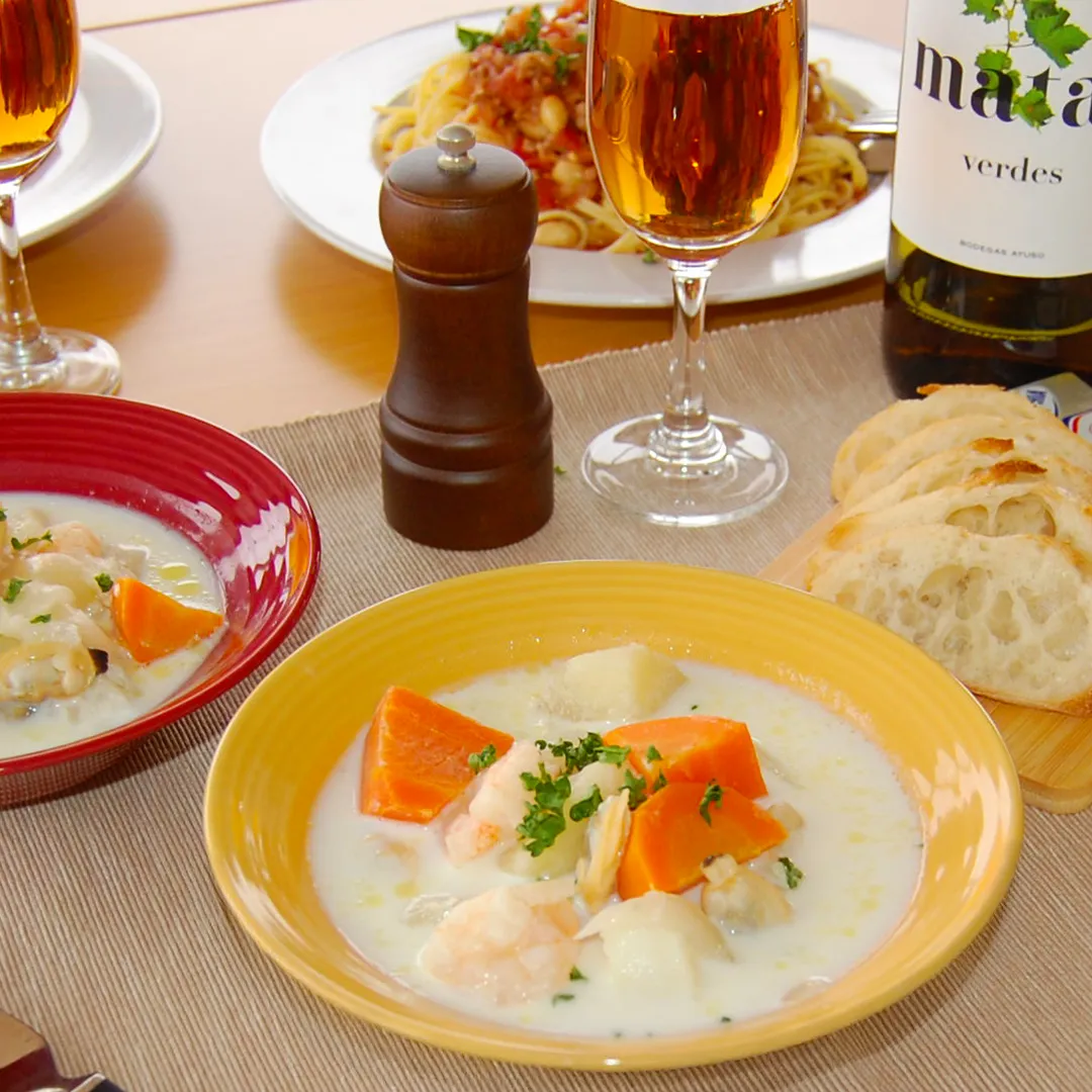 シーフードチャウダー