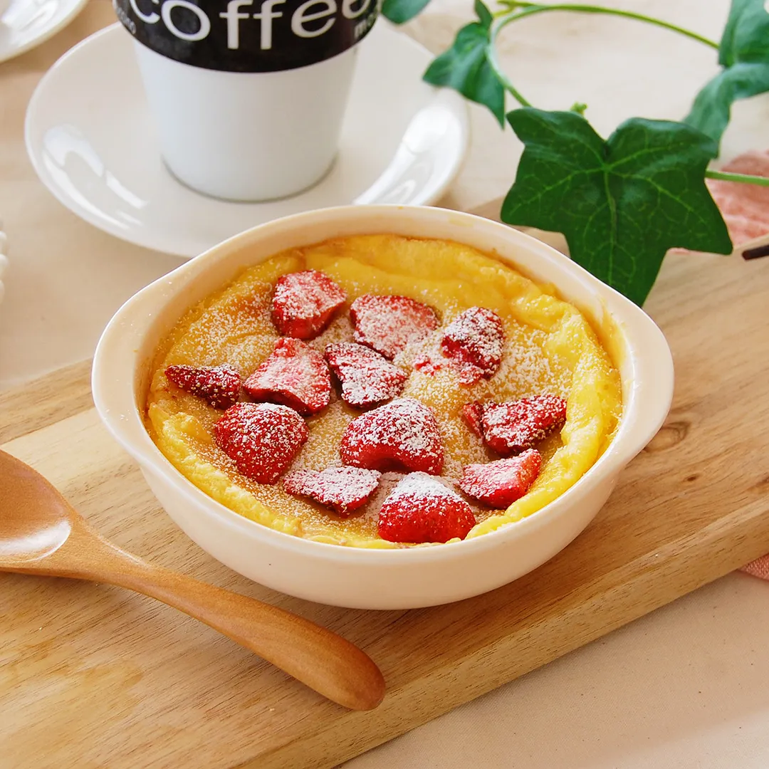 いちごのクラフティ