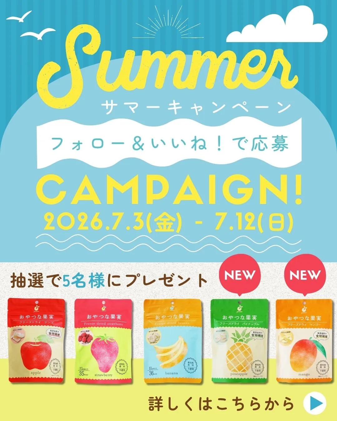 夏のプレゼントキャンペーン