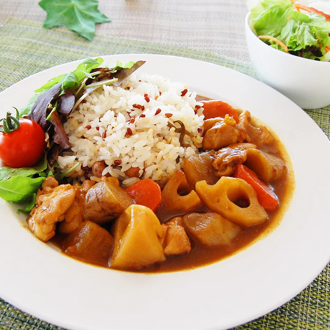 ごろっと根菜の和風カレー