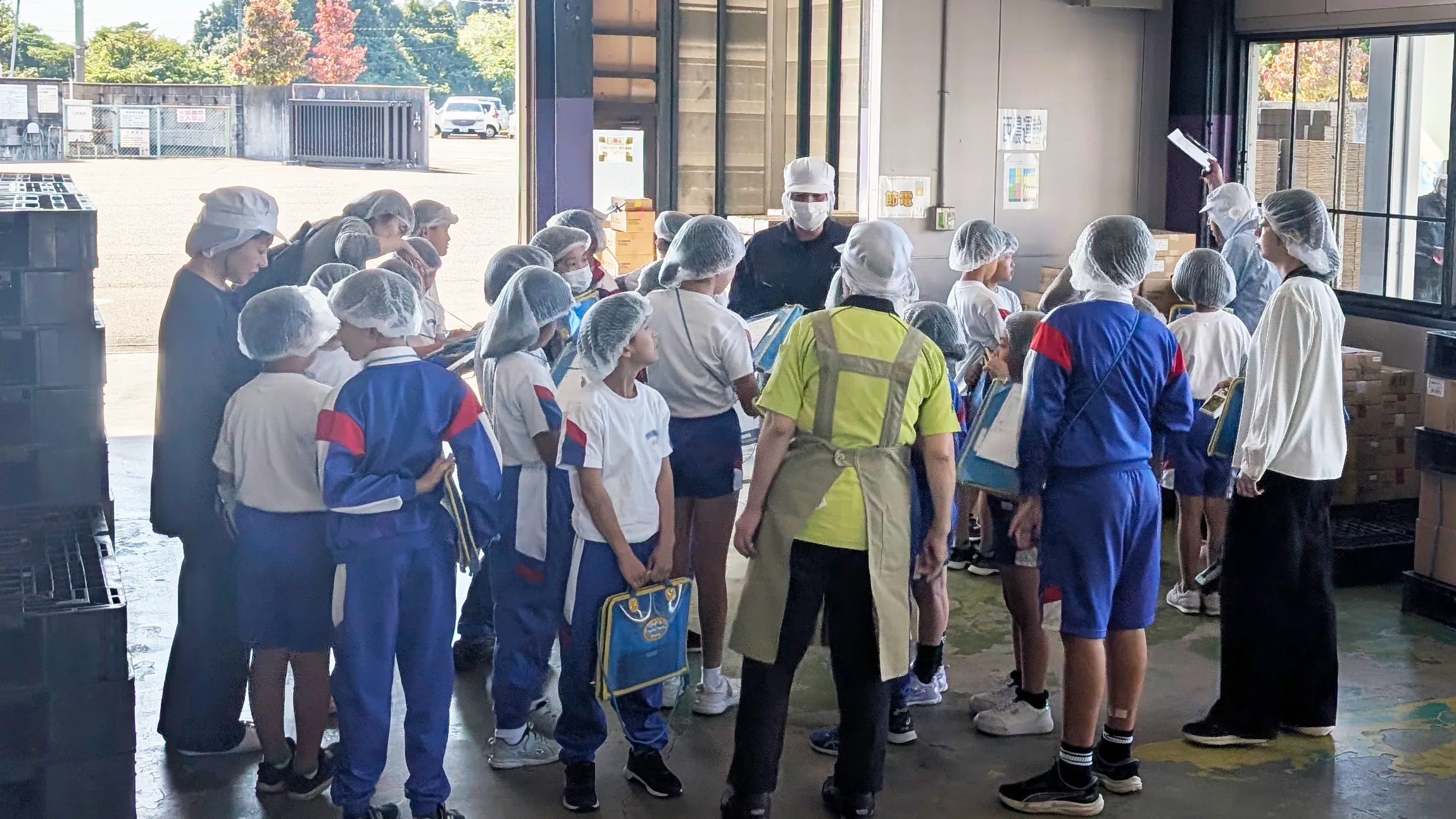 工場見学(東明小学校)③