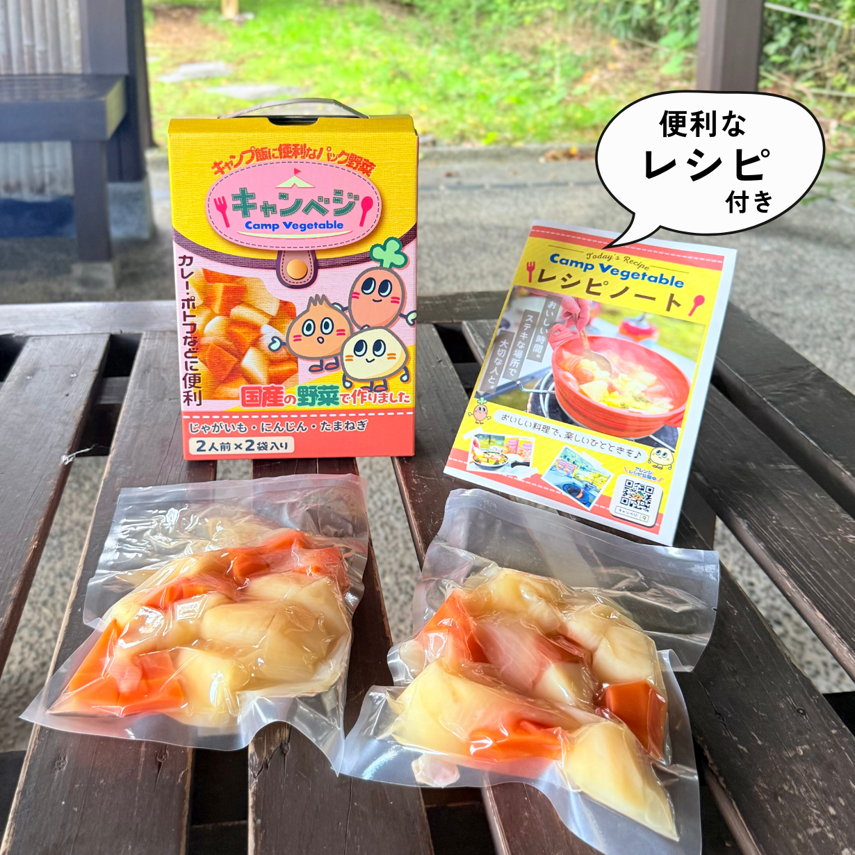 カレー用 2袋+レシピノート